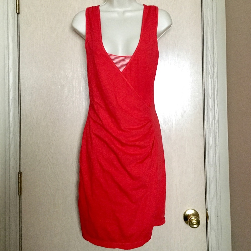 ❌DONATED❌M.S.S.P. Faux Wrap Dress w/Built-In Cami - M